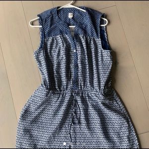 Gap Blue Printed Dress